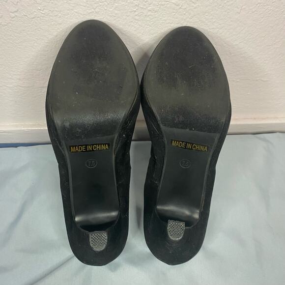 Charming Charlie Helki Heels Open Toe shoes Womens Size 7.5 - Picture 7 of 9